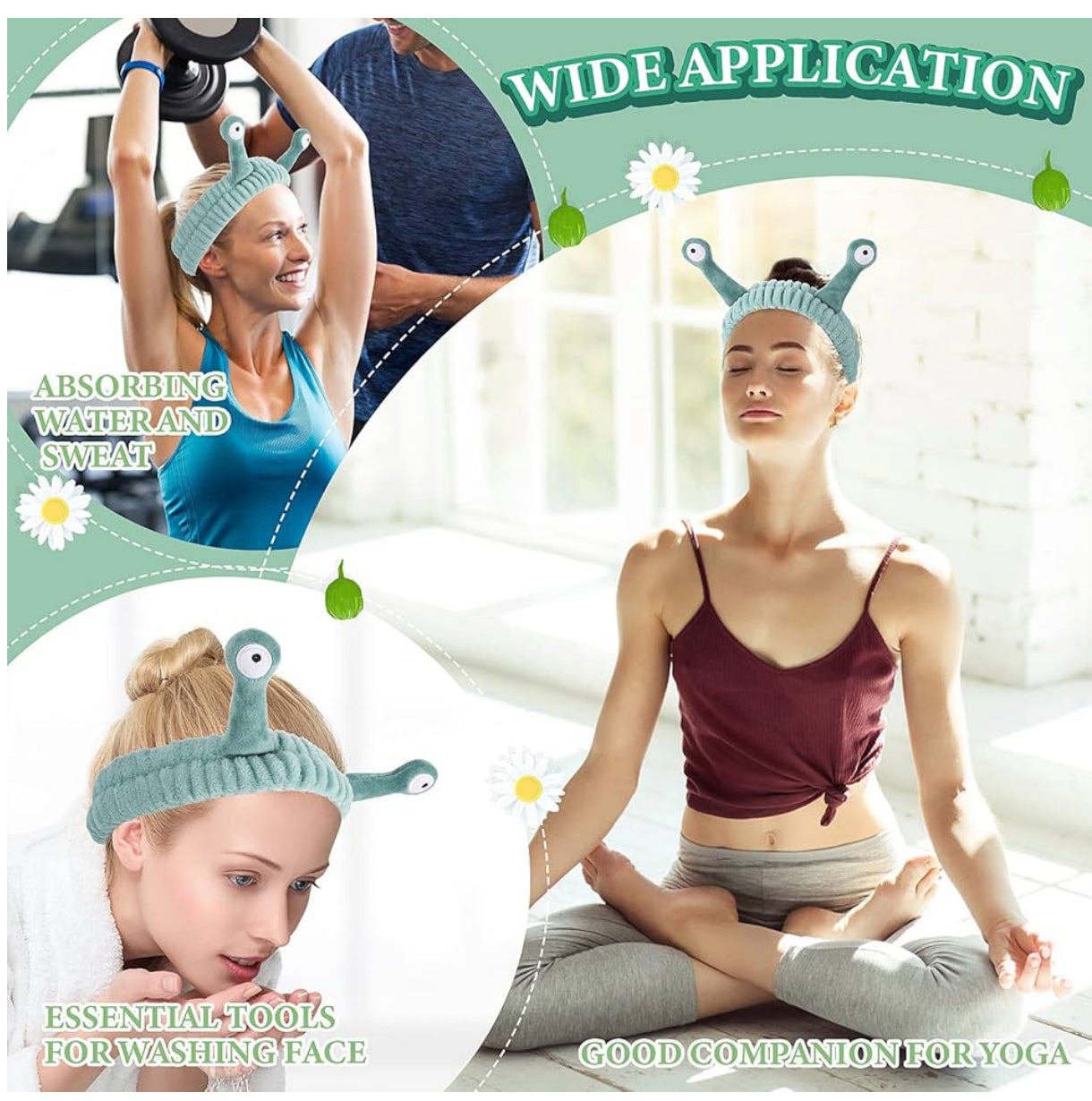 17.63 Soft Headband for Adults or Kids