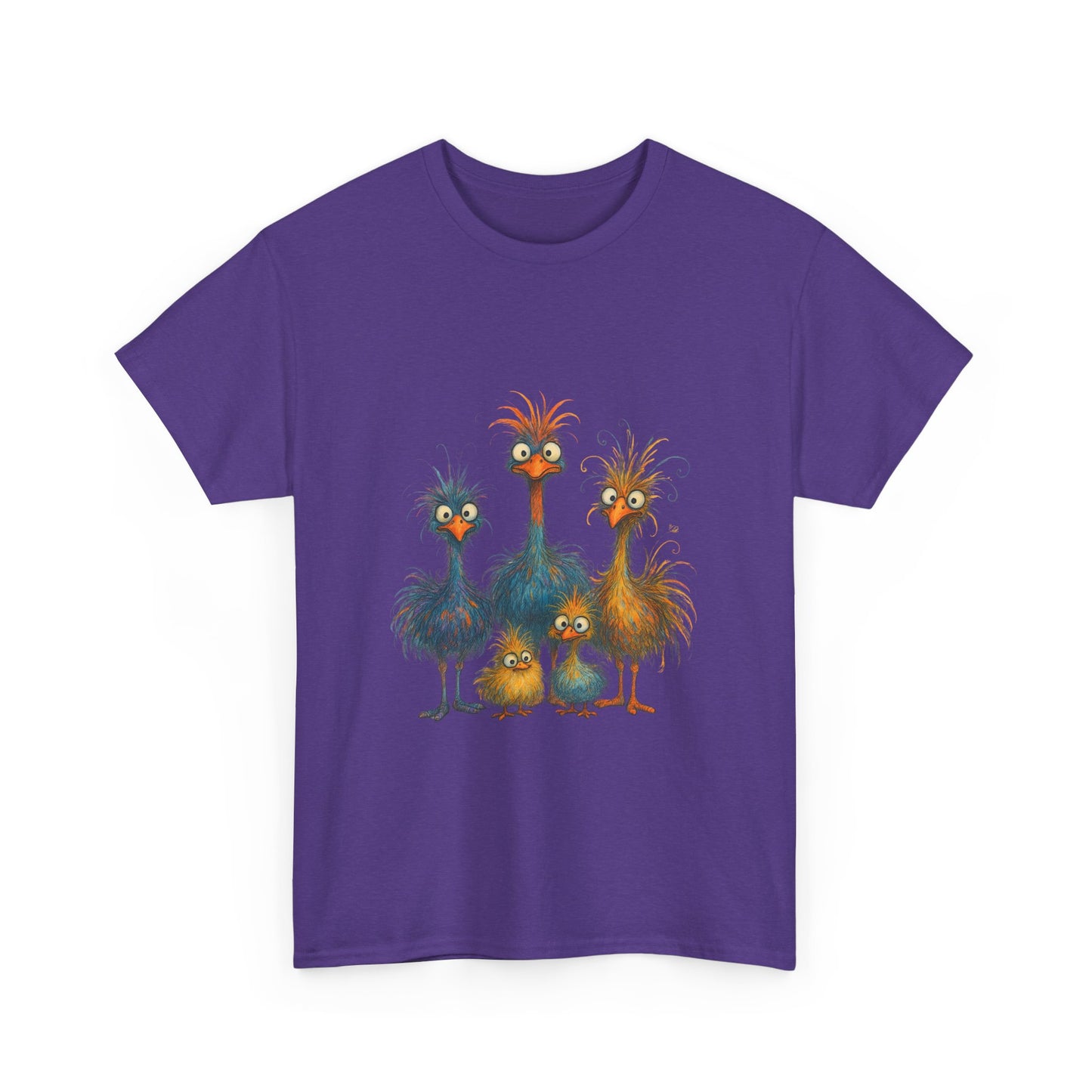 40 Adult Whimsical Family of Birds