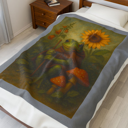 17 Cozy Frog & Sunflower
