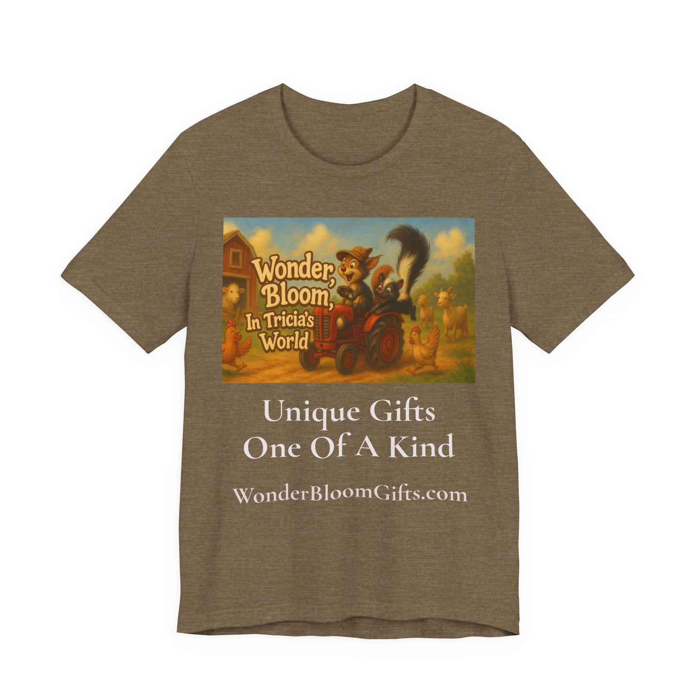 59.1 Wonder Bloom Unisex Tee - Unique Gifts, Short Sleeve T-Shirt