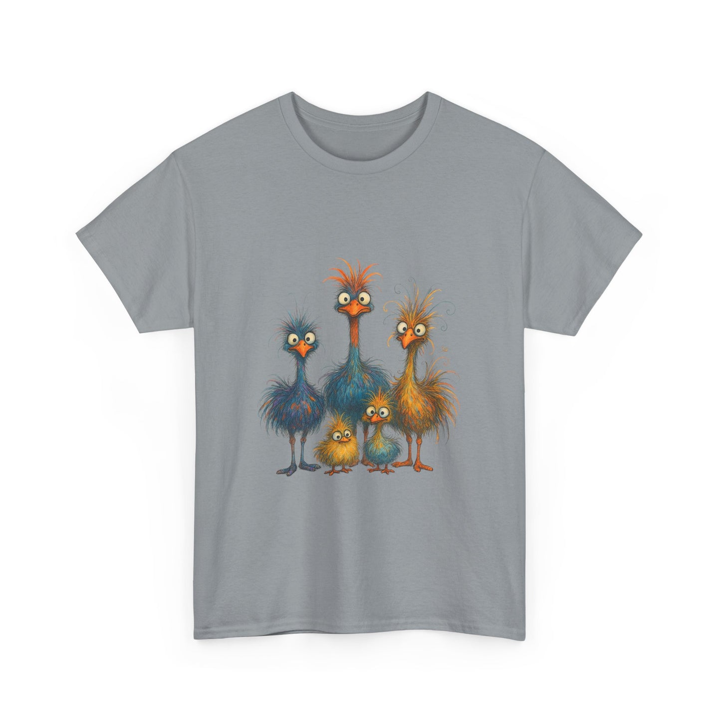 40 Adult Whimsical Family of Birds