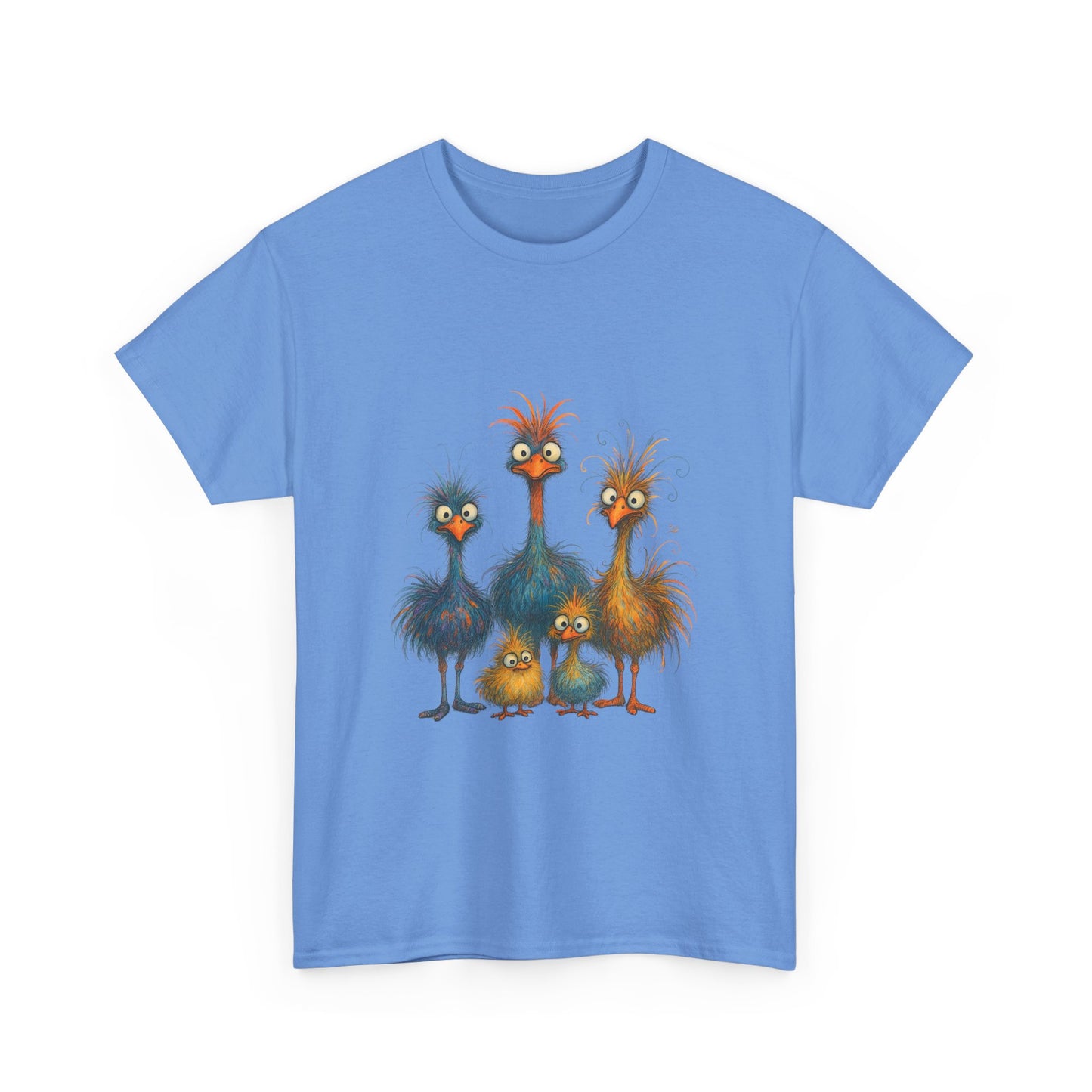 40 Adult Whimsical Family of Birds