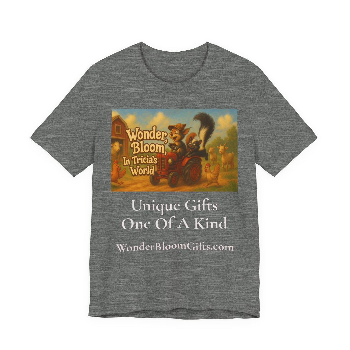59.1 Wonder Bloom Unisex Tee - Unique Gifts, Short Sleeve T-Shirt