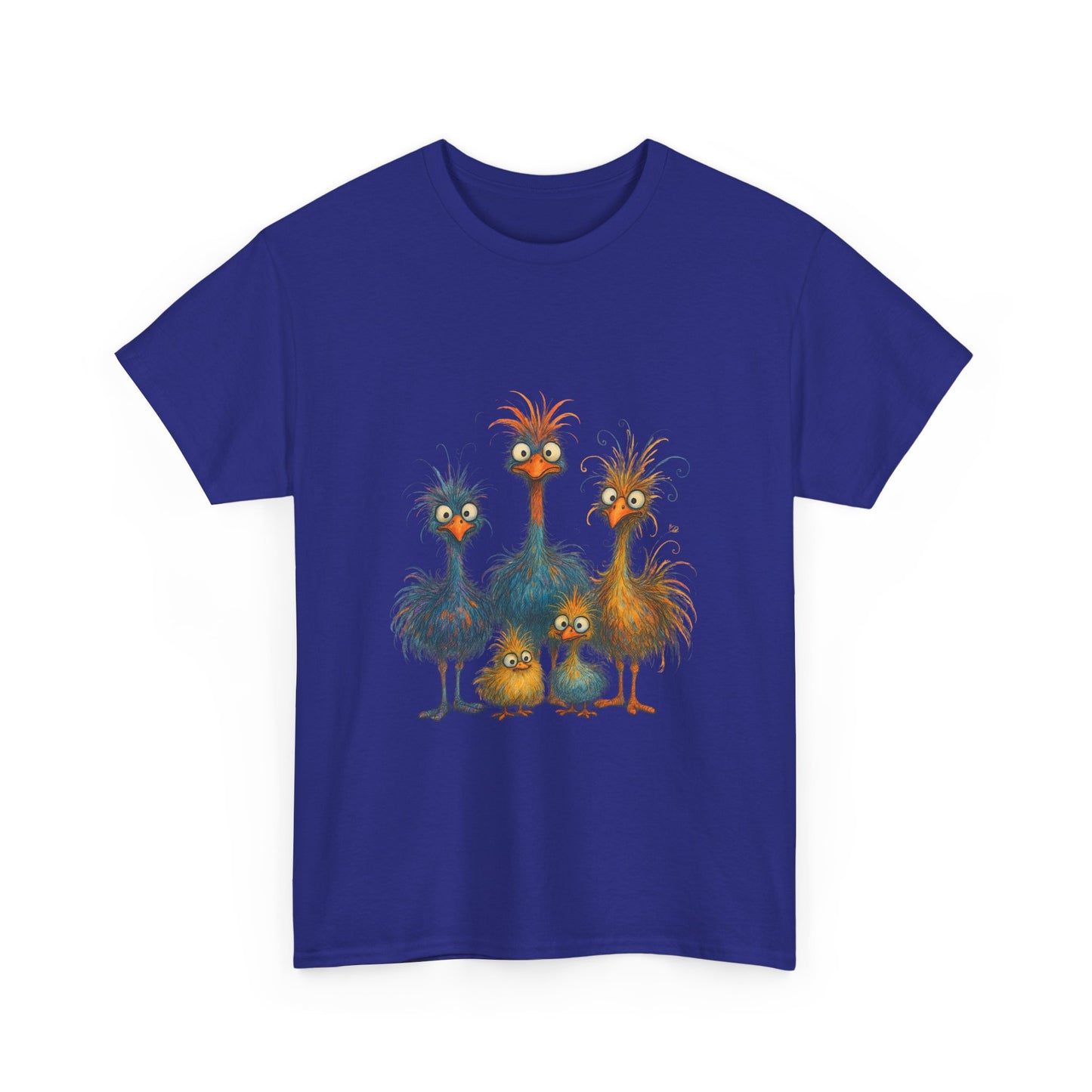 40 Adult Whimsical Family of Birds