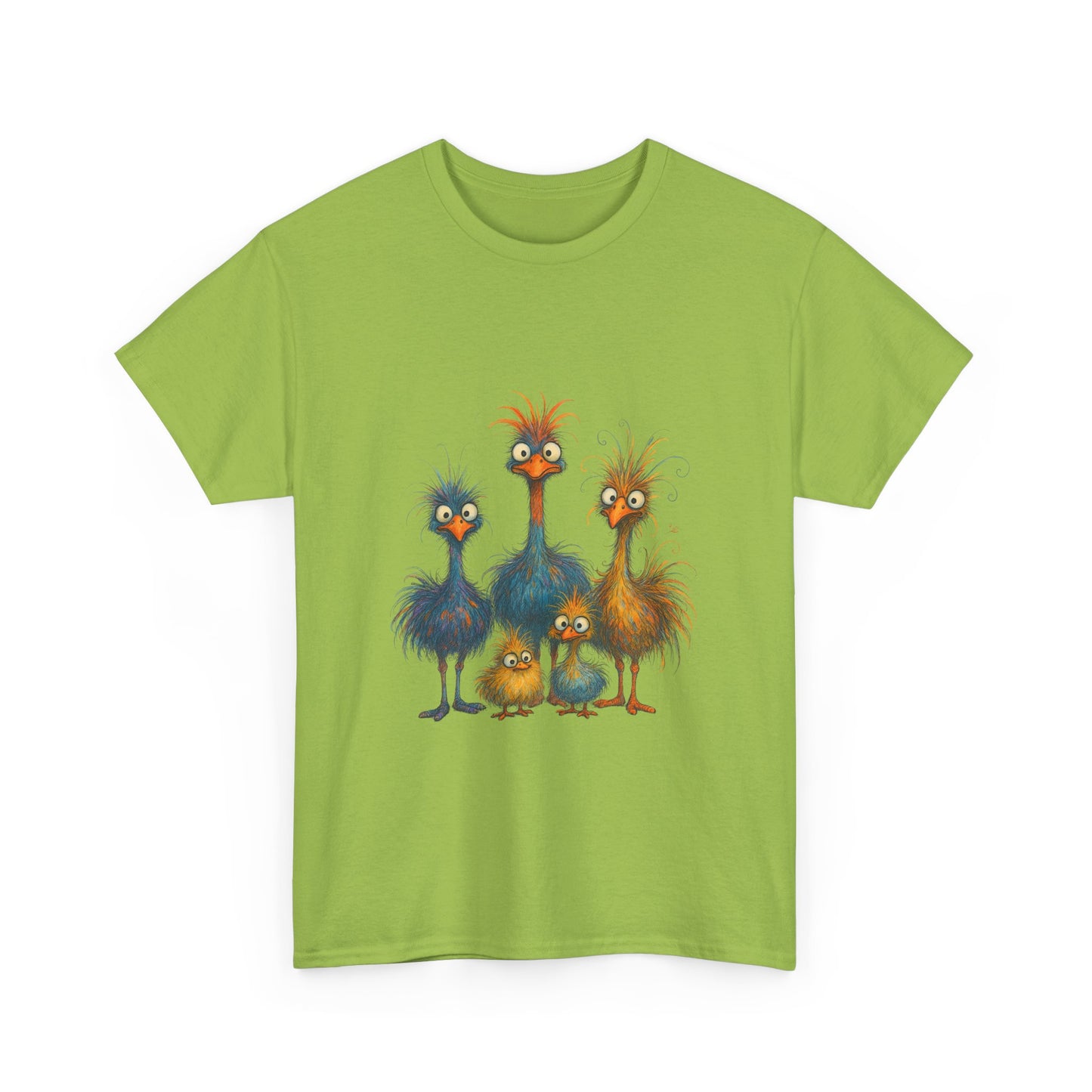 40 Adult Whimsical Family of Birds