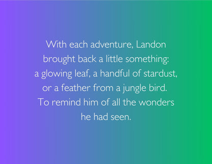 11 Personalized Hardcover Landon's...