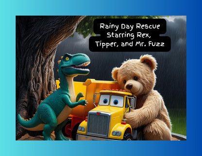 12  Personalized Hardcover Rainy...
