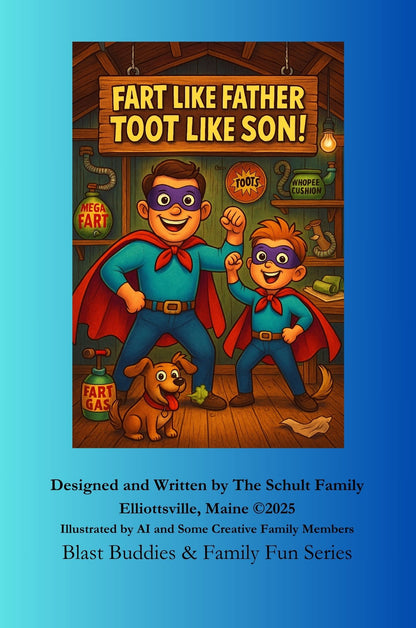 17.2 Fart Like Father, Toot Like Son!   Order on Amazon if you have Prime