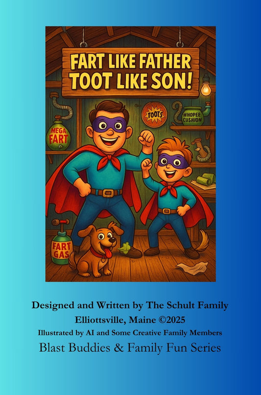 17.2 Fart Like Father, Toot Like Son!   Order on Amazon if you have Prime