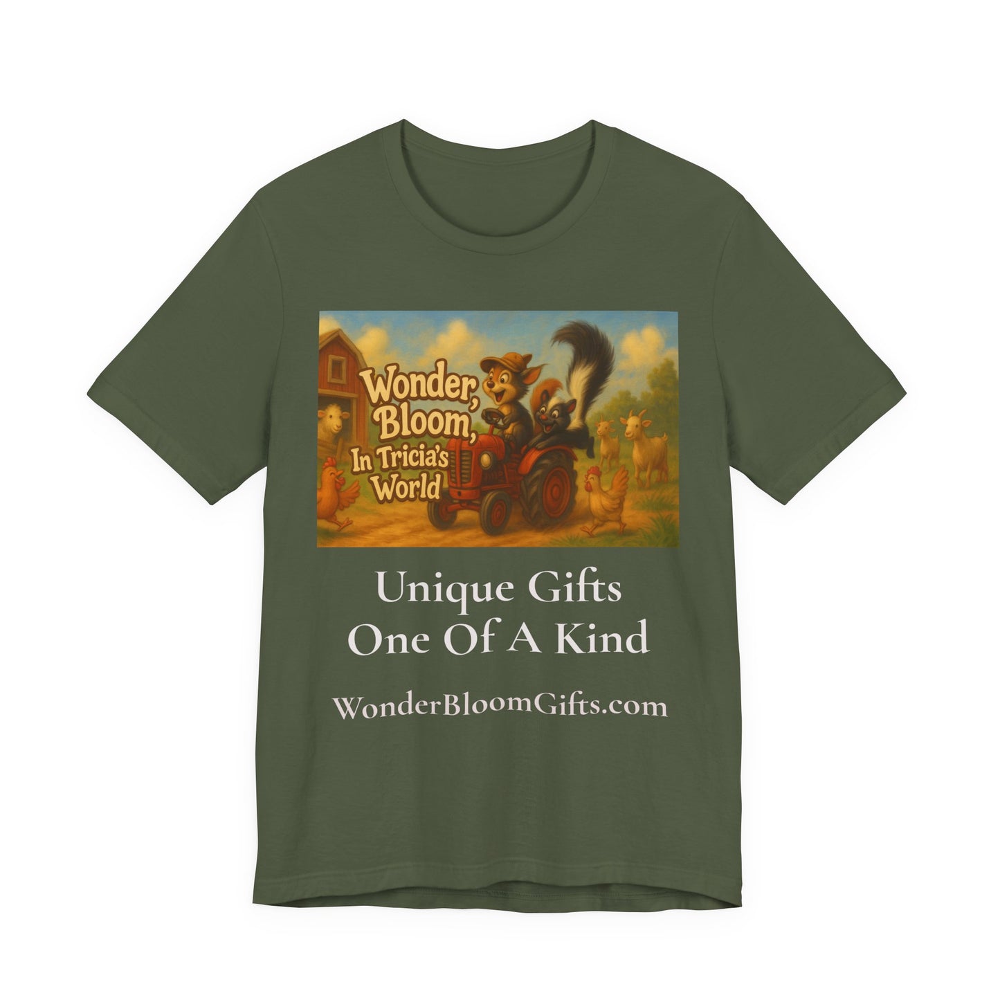 59.1 Wonder Bloom Unisex Tee - Unique Gifts, Short Sleeve T-Shirt