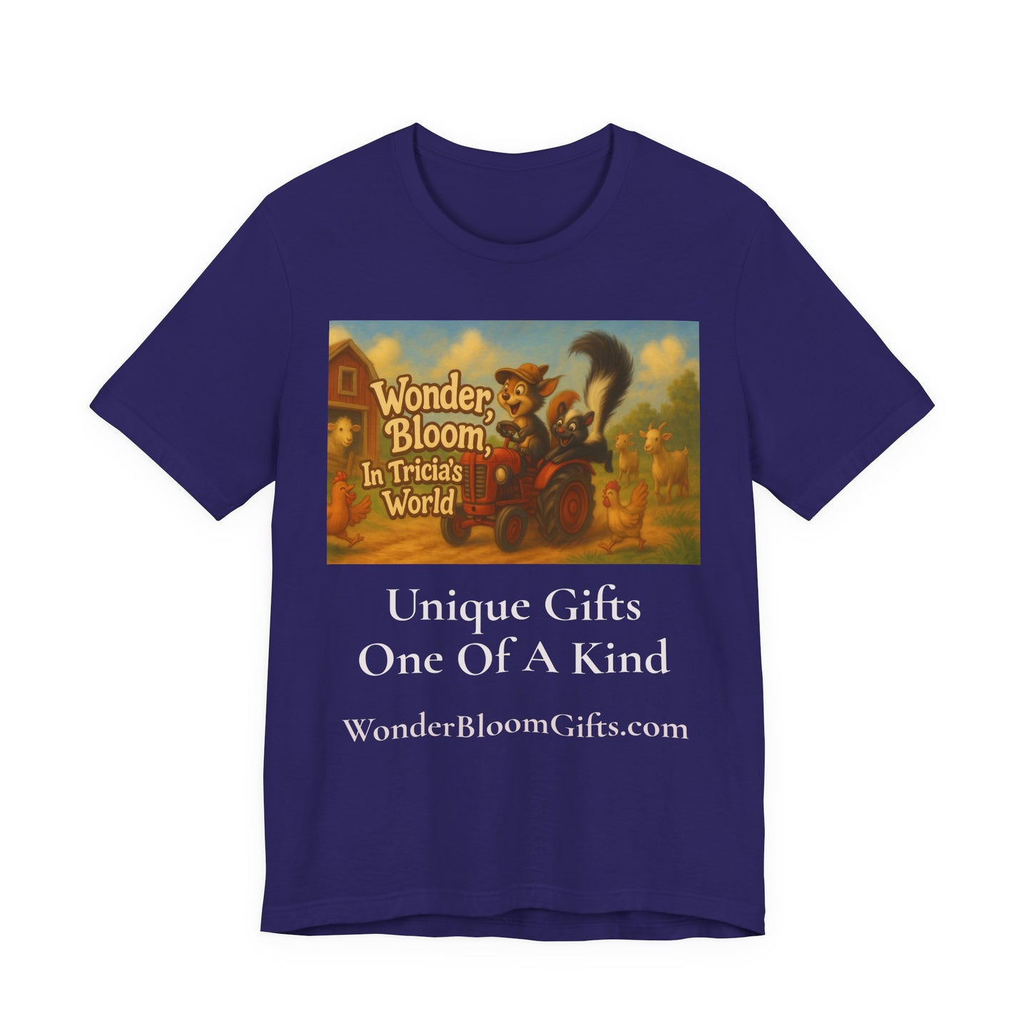 59.1 Wonder Bloom Unisex Tee - Unique Gifts, Short Sleeve T-Shirt
