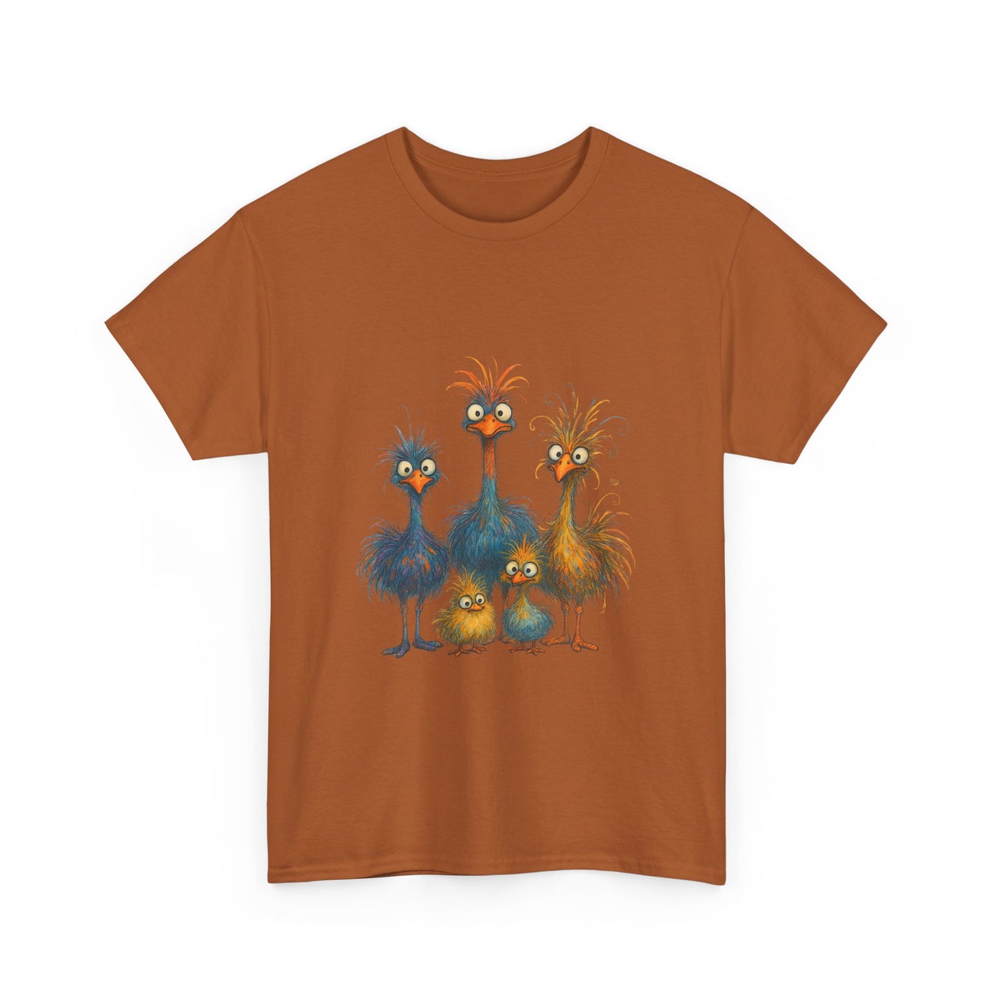 40 Adult Whimsical Family of Birds