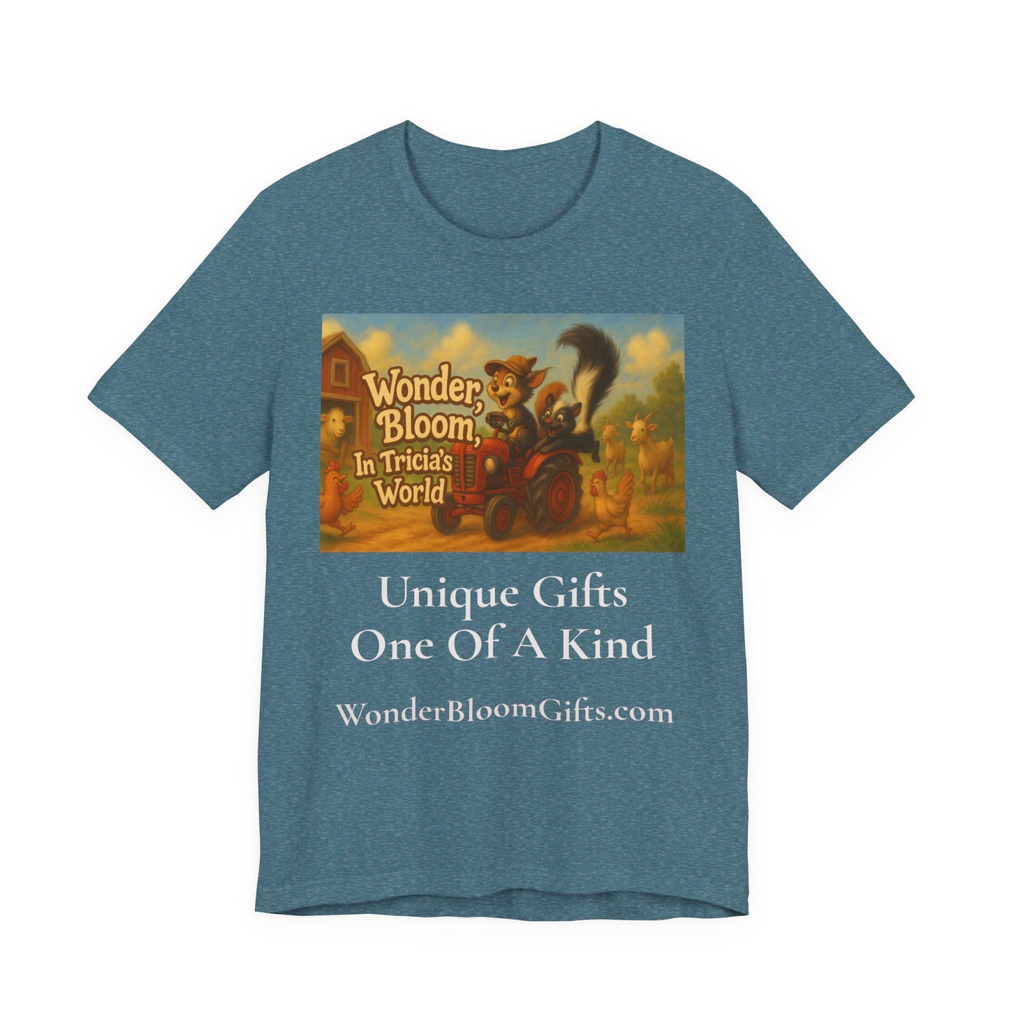 59.1 Wonder Bloom Unisex Tee - Unique Gifts, Short Sleeve T-Shirt