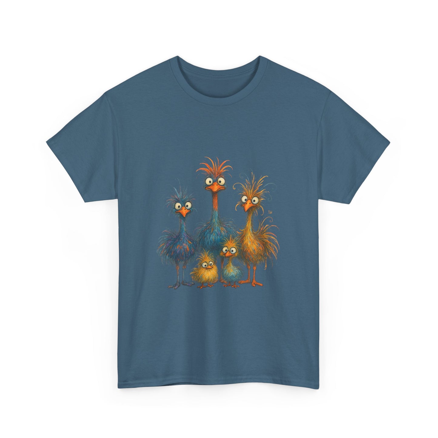 40 Adult Whimsical Family of Birds