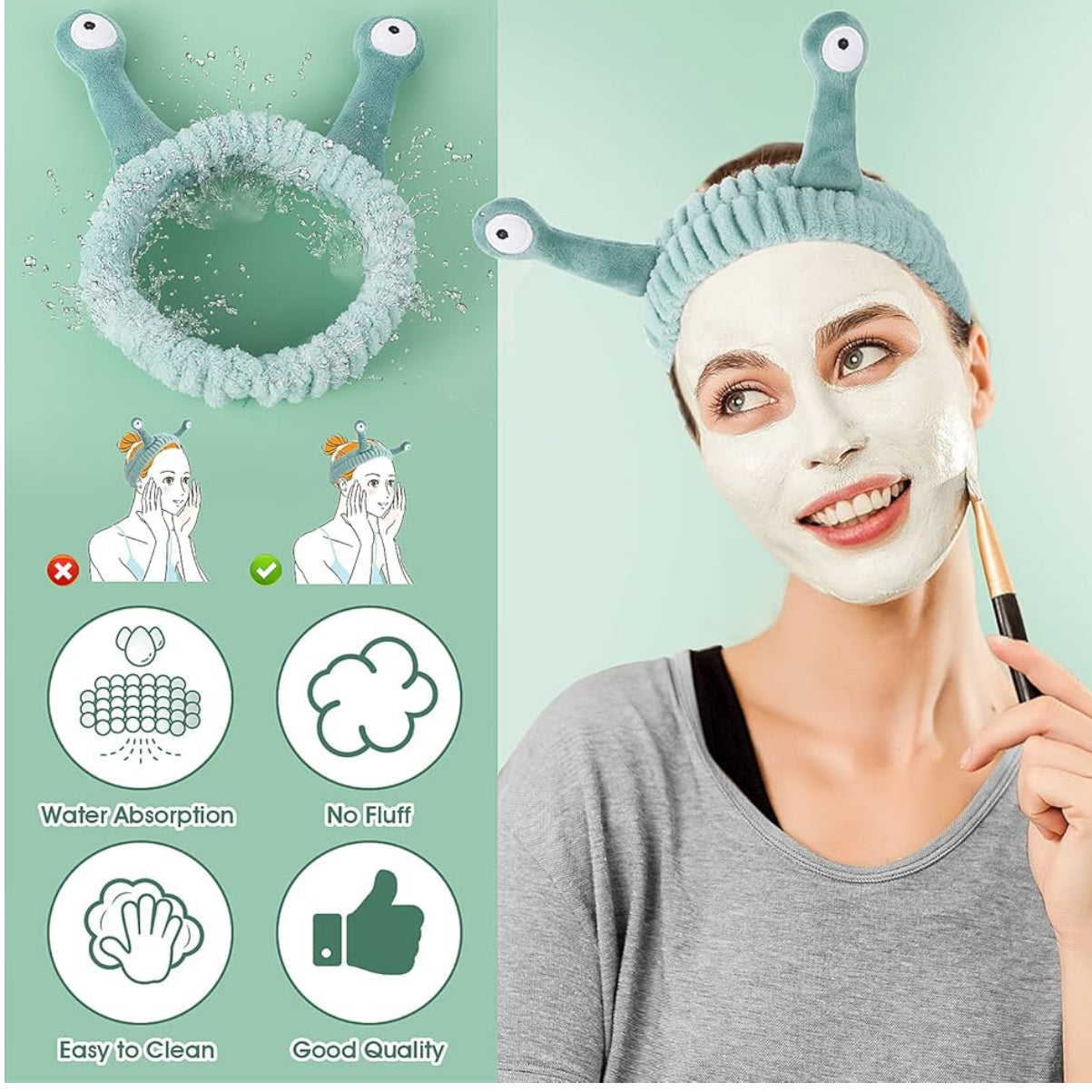 17.63 Soft Headband for Adults or Kids