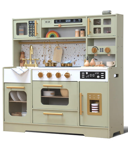17.66 Wooden Play Kitchen Set