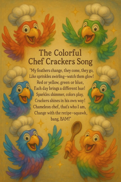 10 Chef Crackers’ Sing-Along Cookbook: Volume One